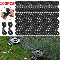 5-100pcs Awning Plastic Clips Outdoor Shade Cloth Net Clip Camping Garden Tool Garden Buildings Fence Net Fix Clamp Awning Hook